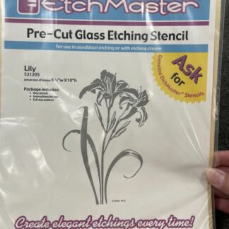 Etch Master Stencil-Lily